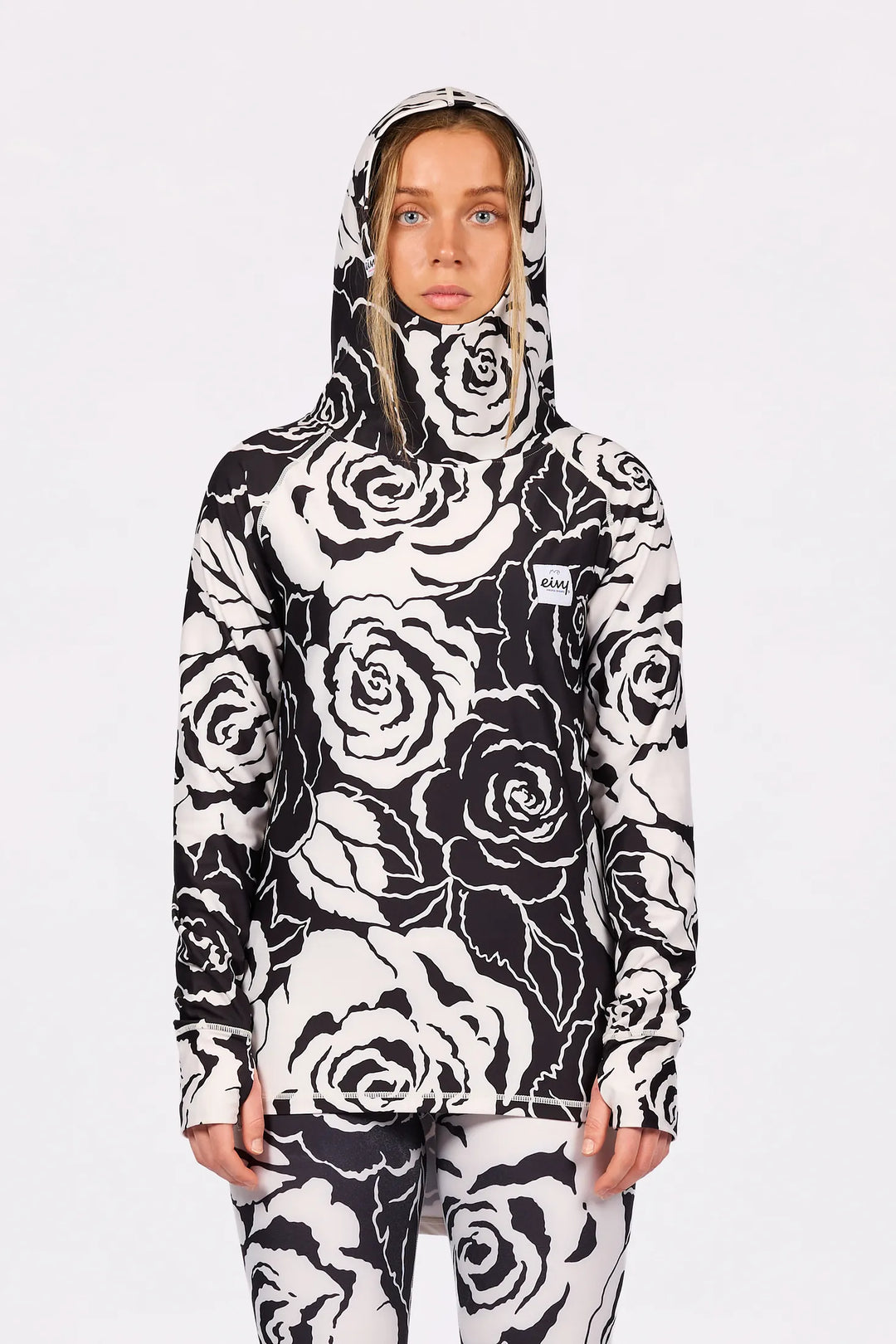 Eivy Icecold Hood Top - Black Rose