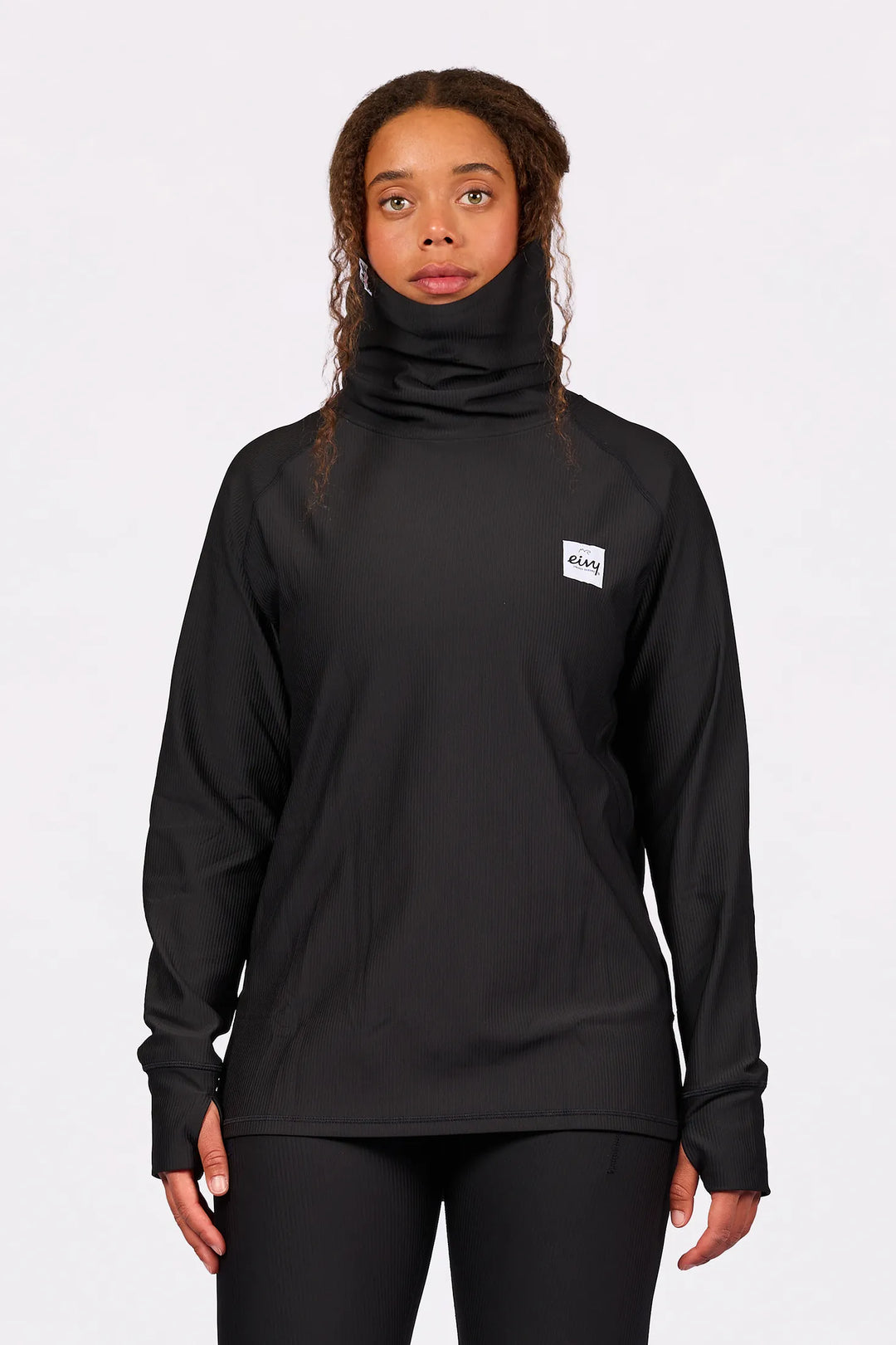 Eivy Icecold Loose Fit Rib Top - Black