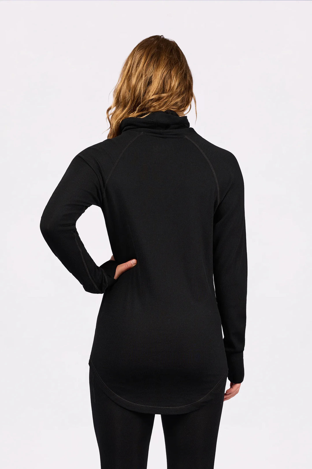 Eivy Icecold Merino Wool Rib Top - Black