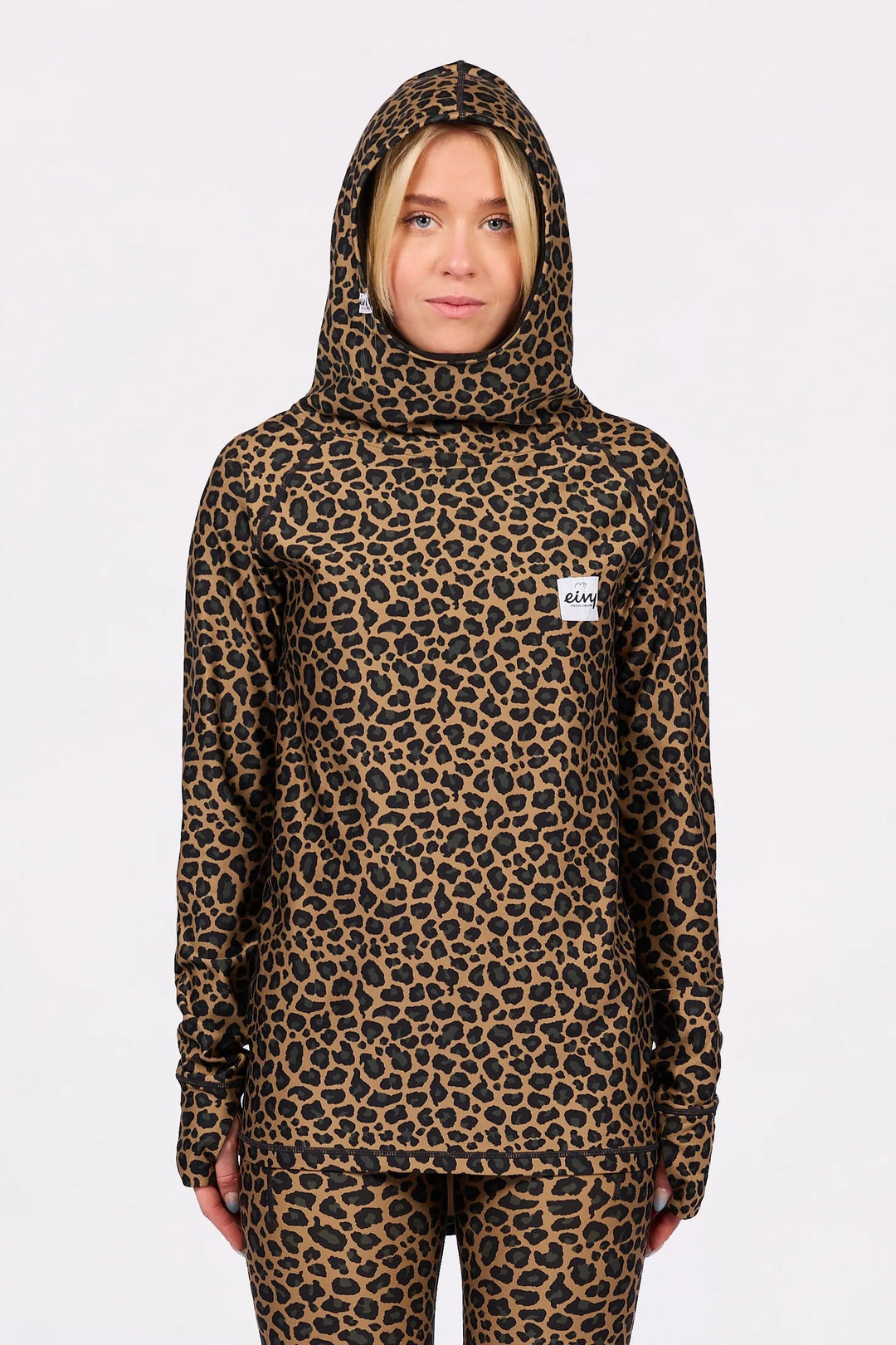 Icecold Hood Top - Leopard