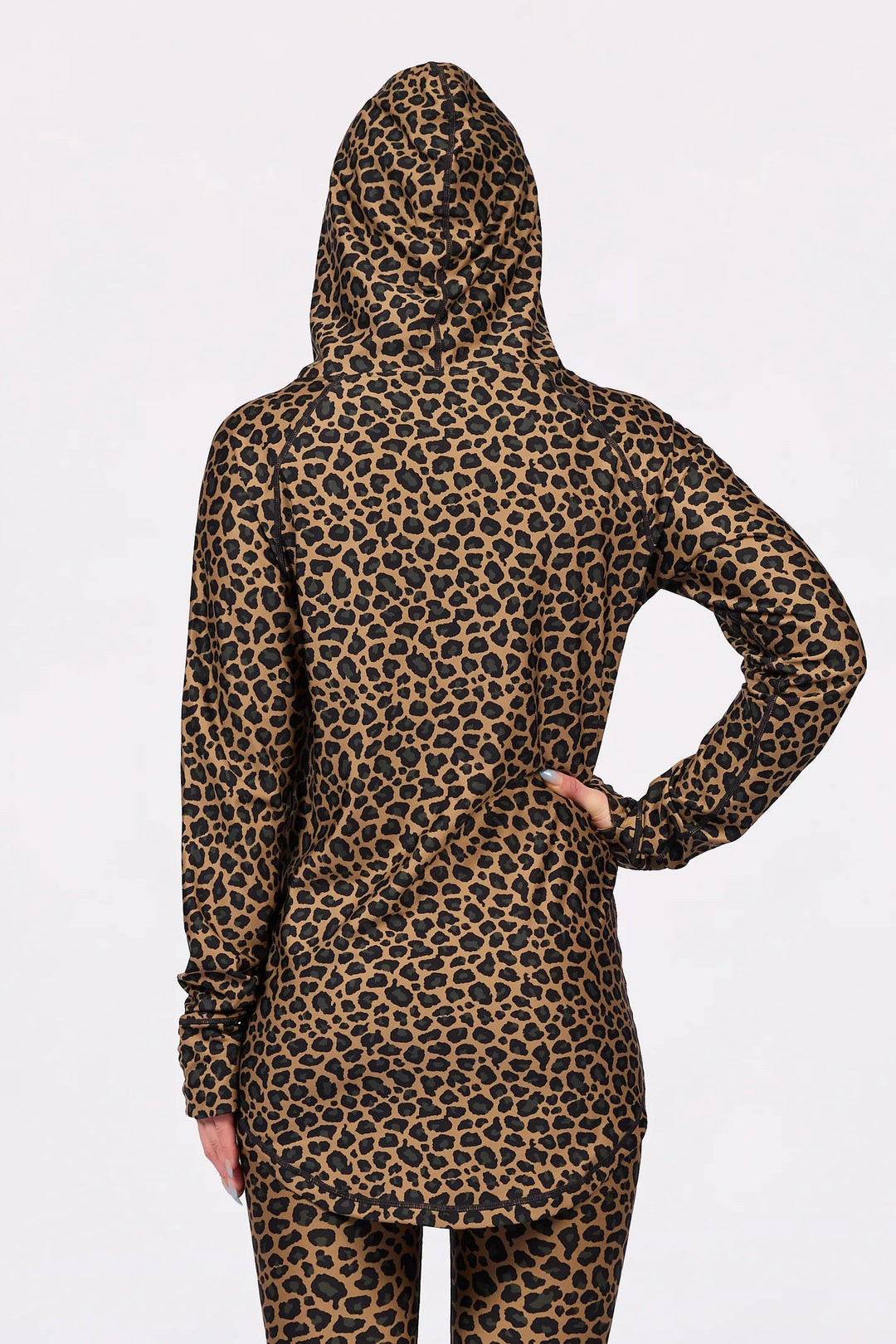 Icecold Hood Top - Leopard