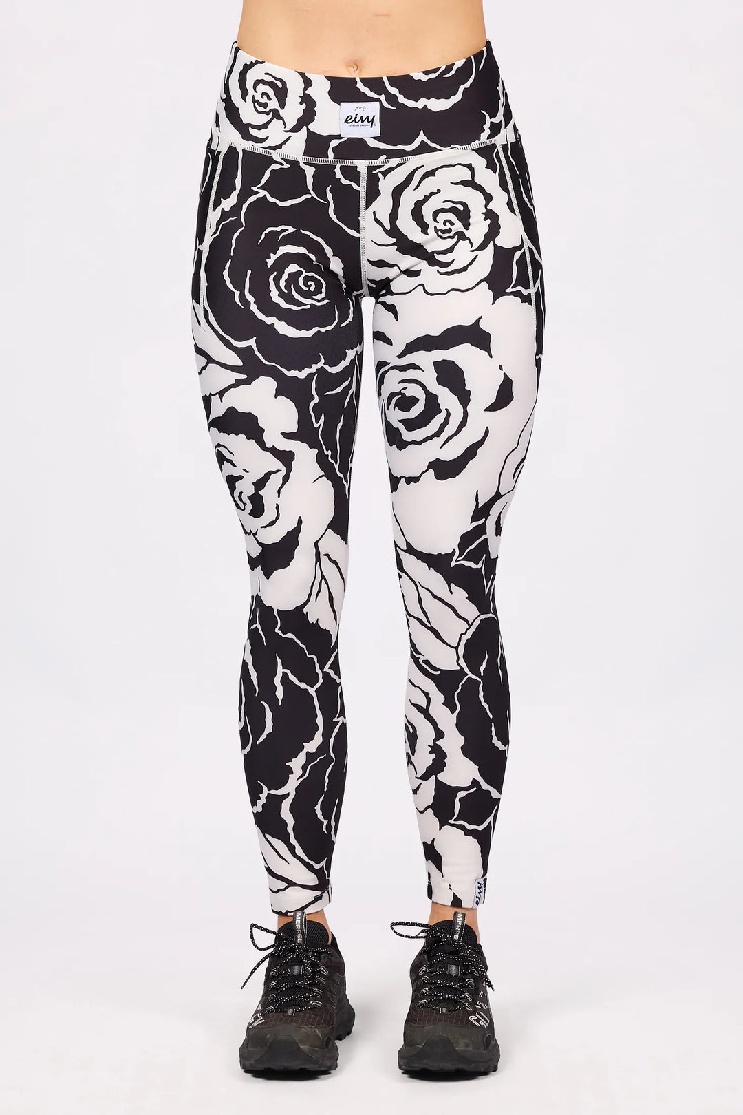 Eivy Pocket Tights - Black Rose