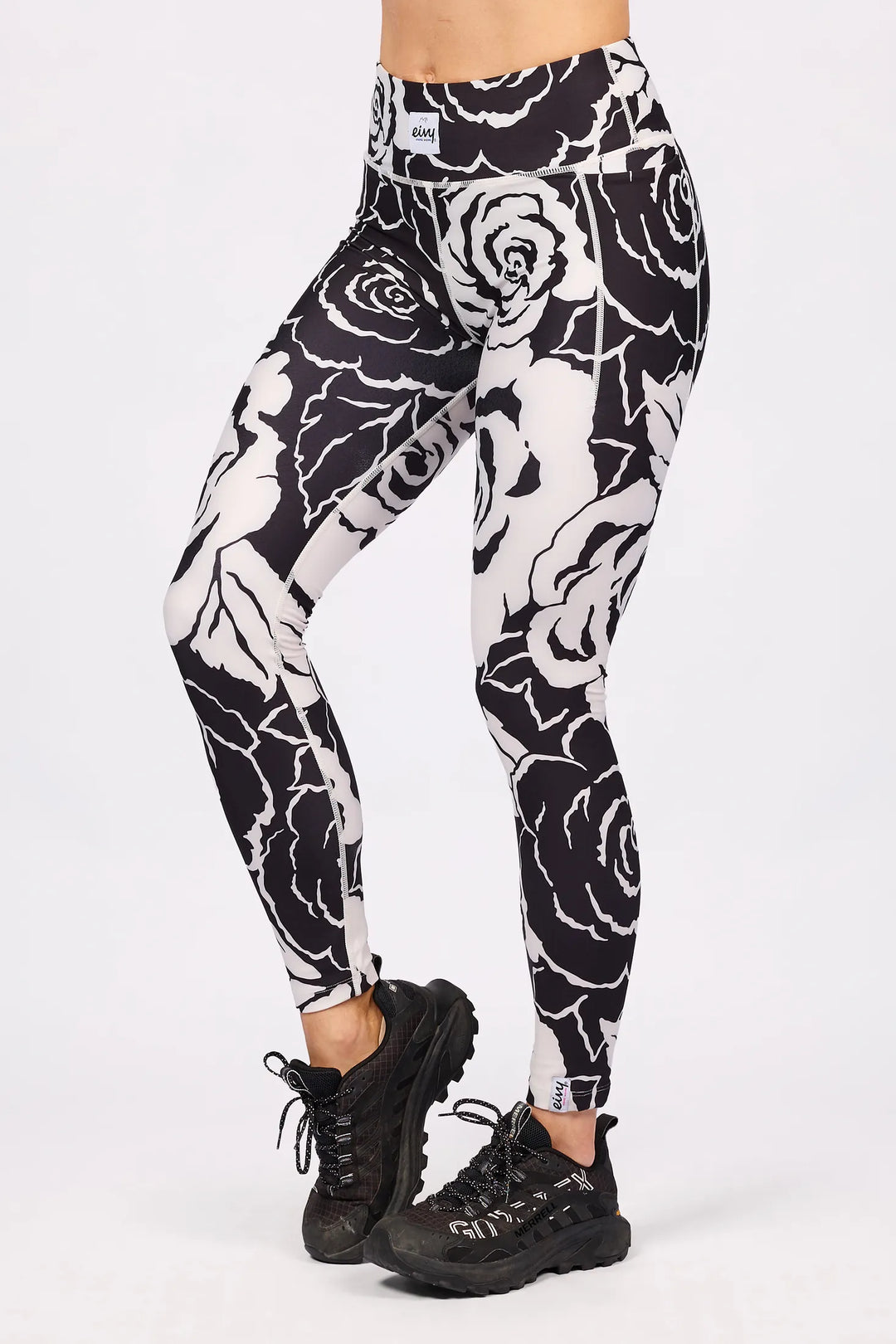 Eivy Pocket Tights - Black Rose