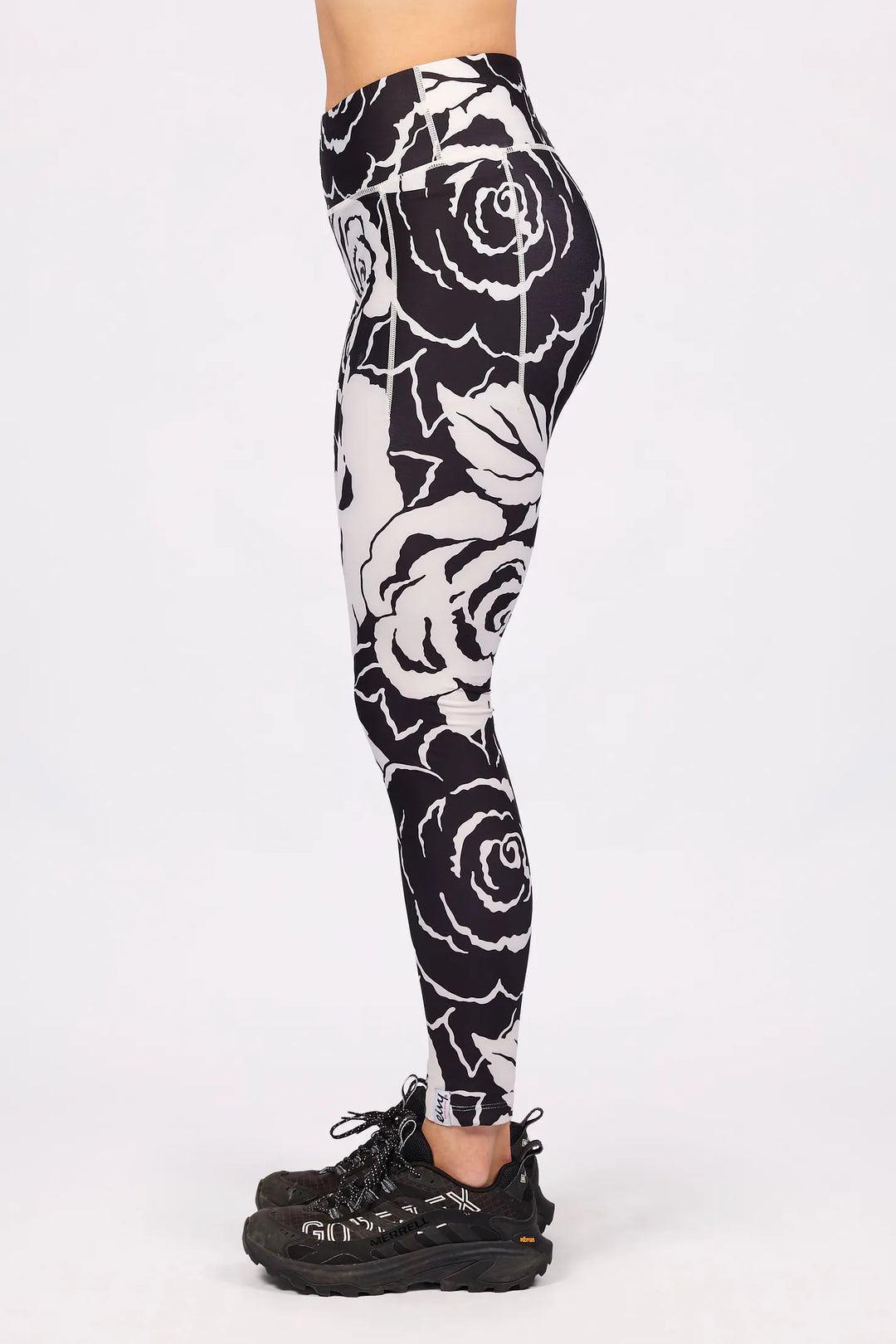 Eivy Pocket Tights - Black Rose