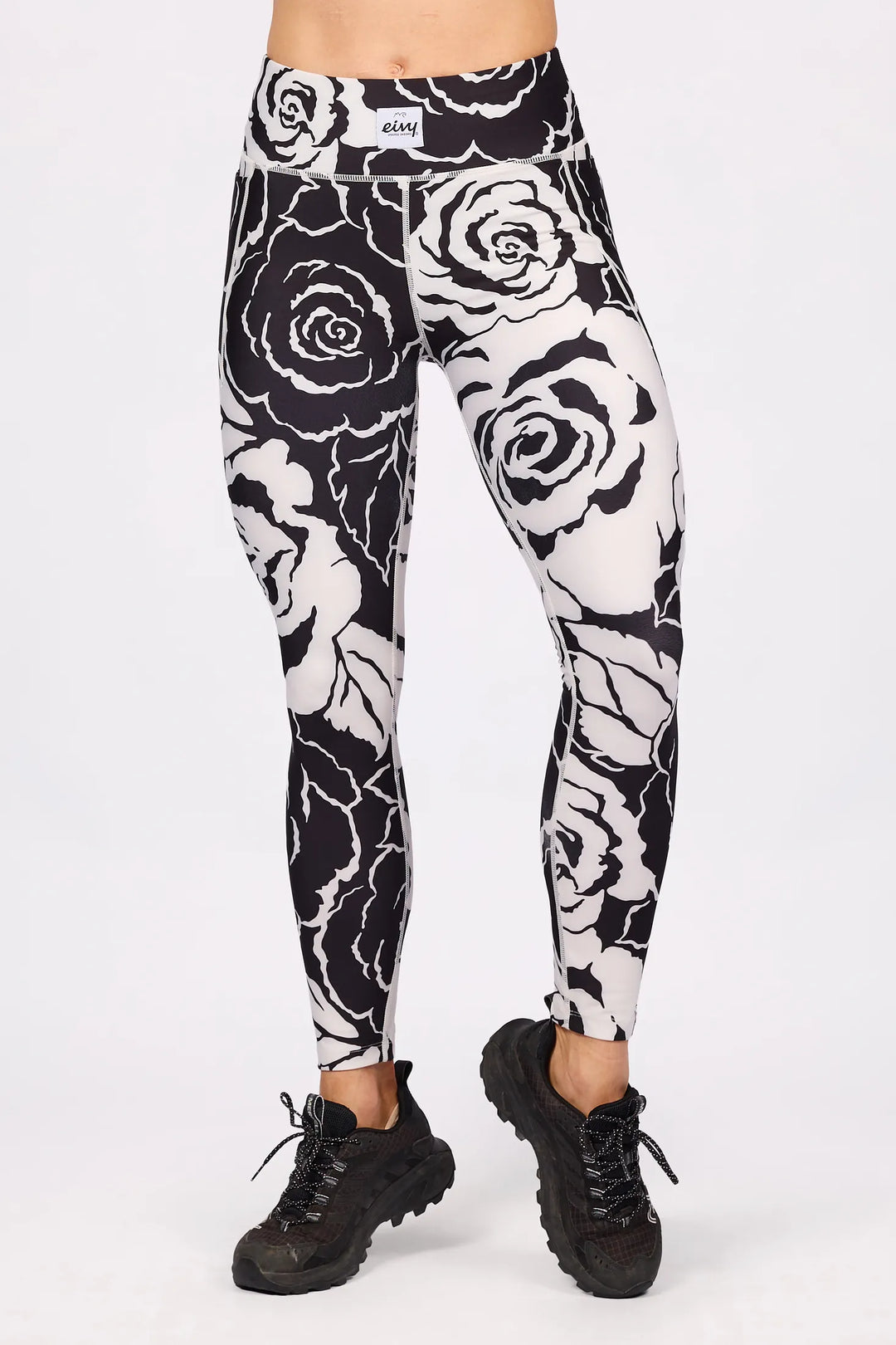 Eivy Pocket Tights - Black Rose