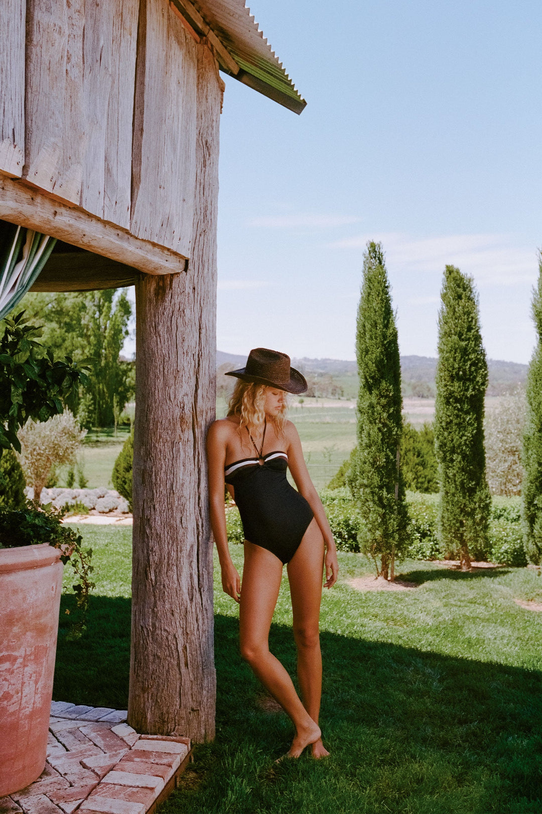 Lack of Color Raffia Cowboy Hat - Coco