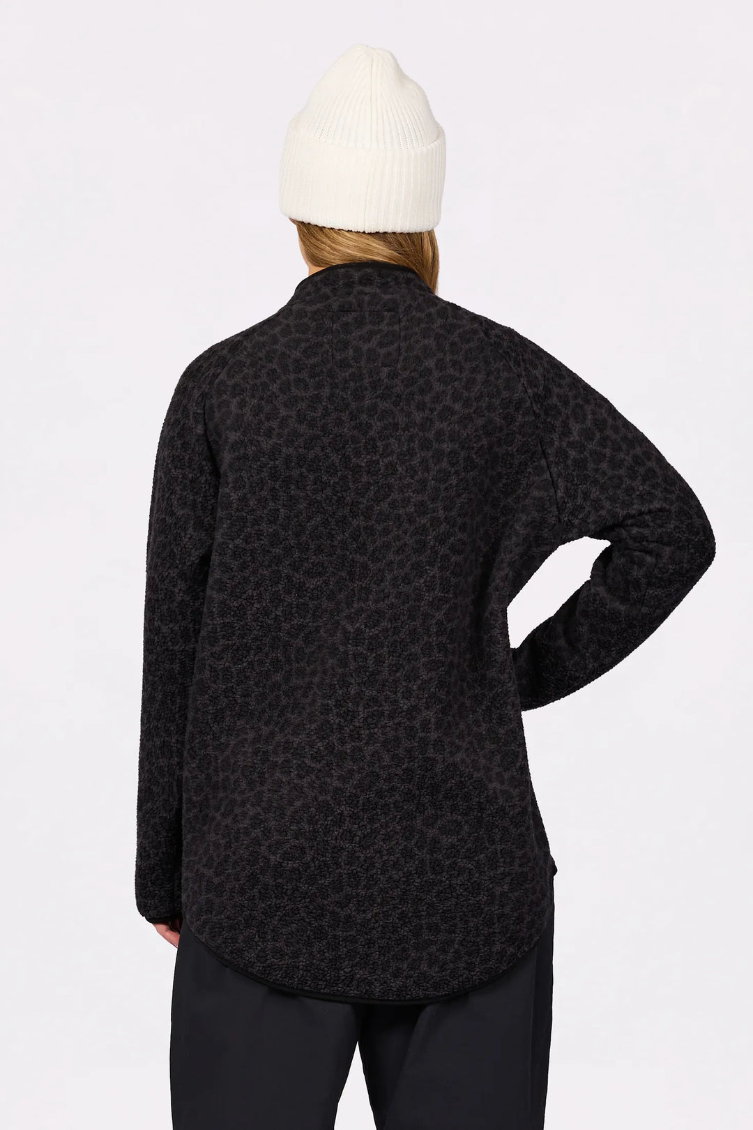 Eivy Redwood Sherpa Jacket - Black Leopard