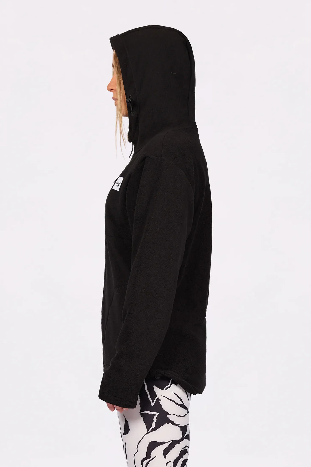 Eivy Techlight Ziphood Fleece - Black