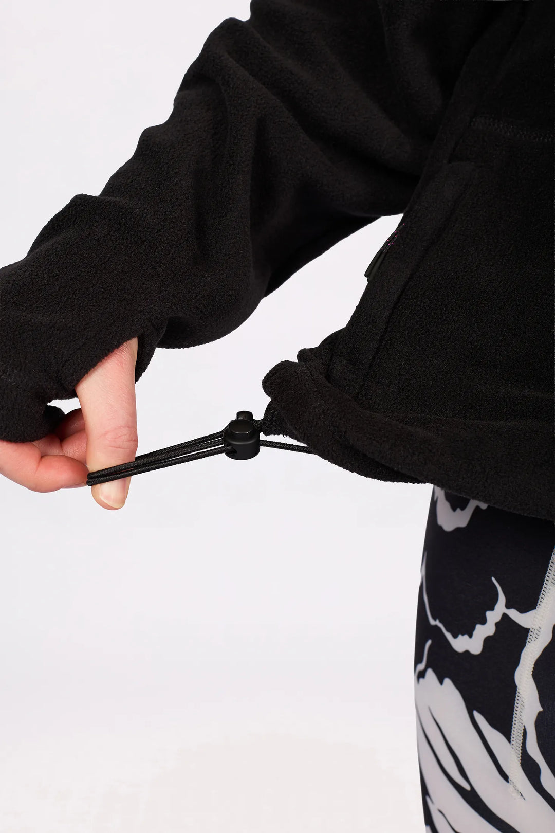 Eivy Techlight Ziphood Fleece - Black